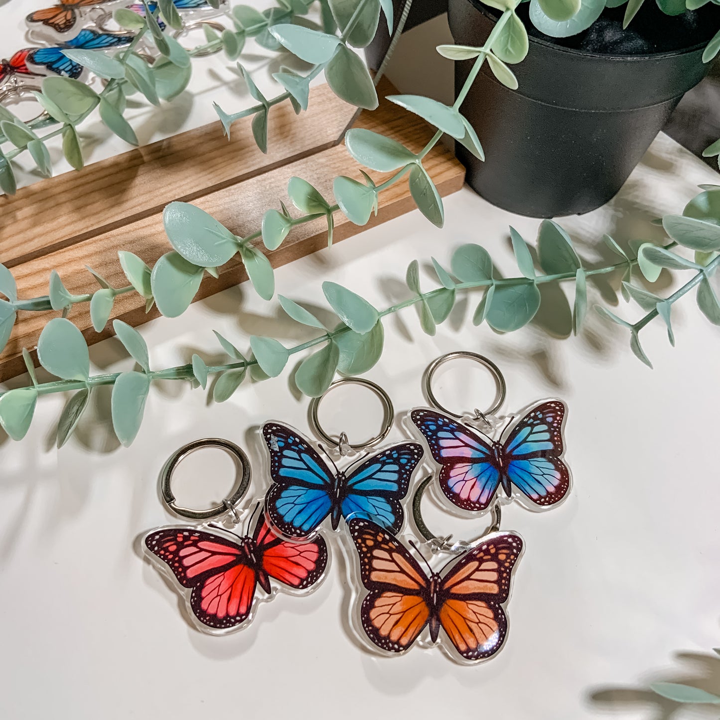 Butterfly Keychain