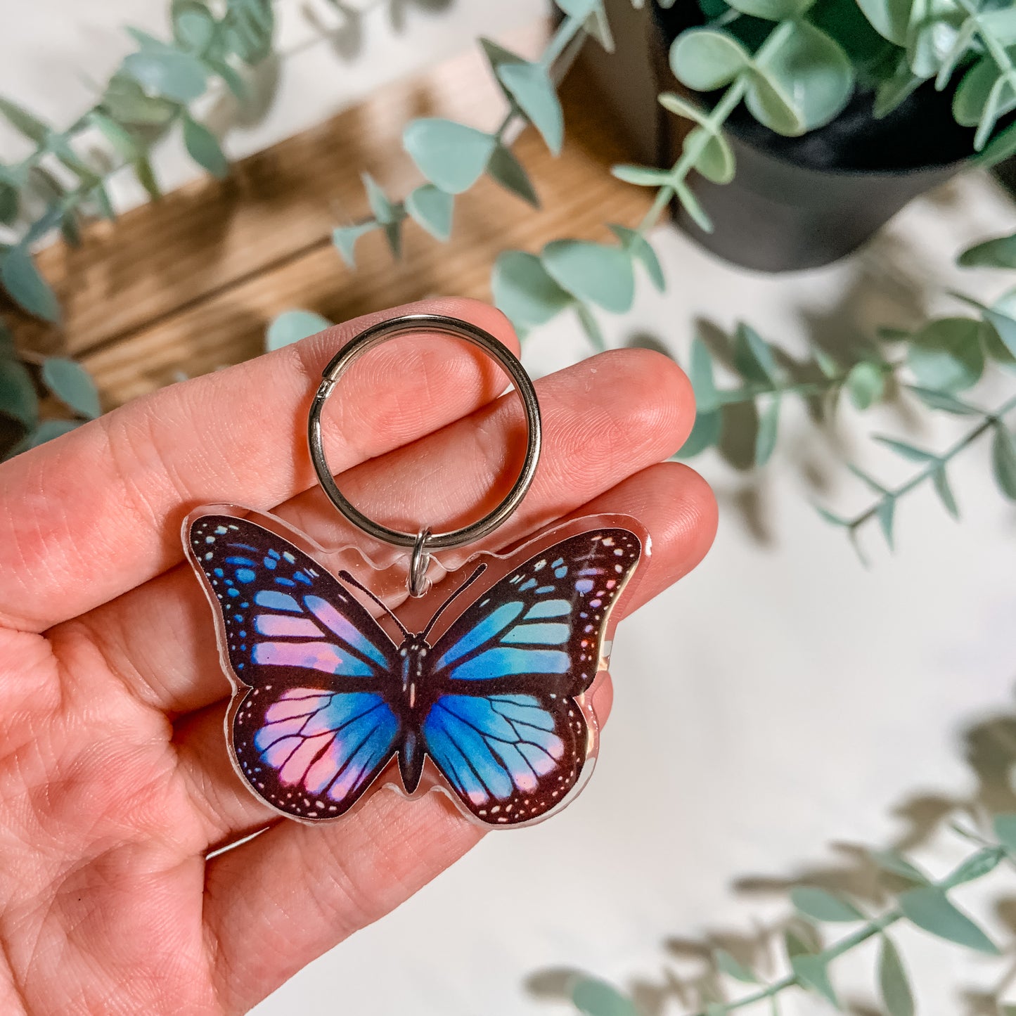Butterfly Keychain