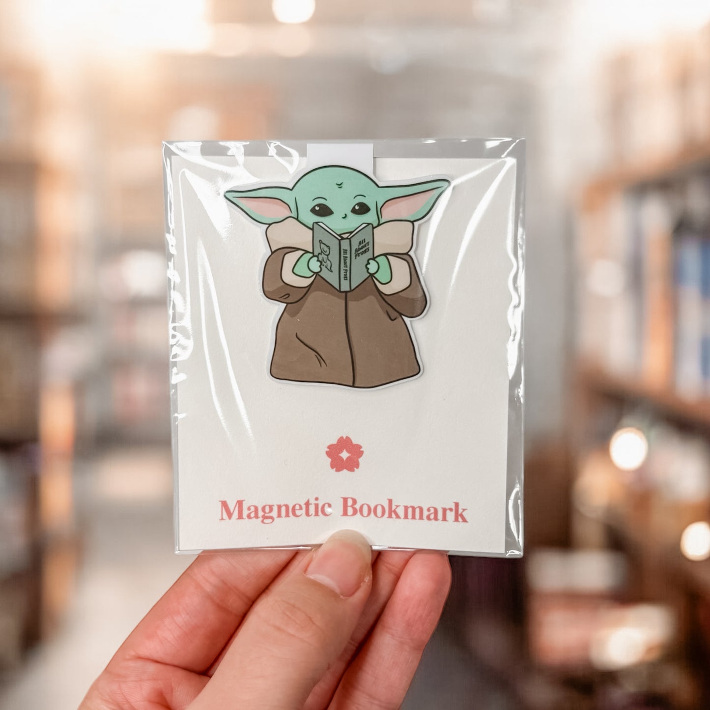 "Read, You Must" Magnetic Bookmark