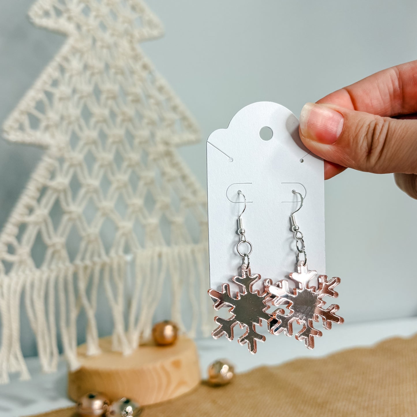 Snowflake Earrings